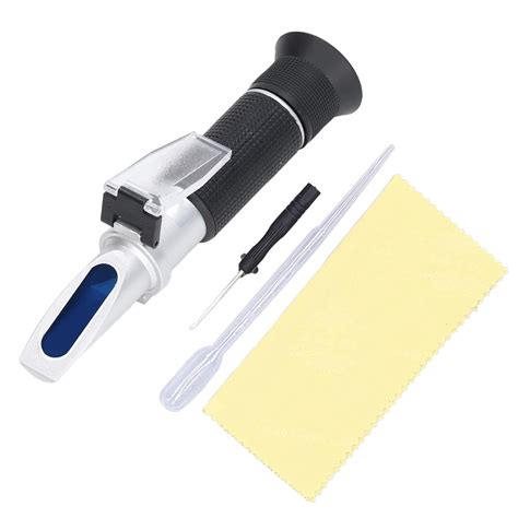 brix specific gravity refractometer w atc amazon|brix refractometer specs.